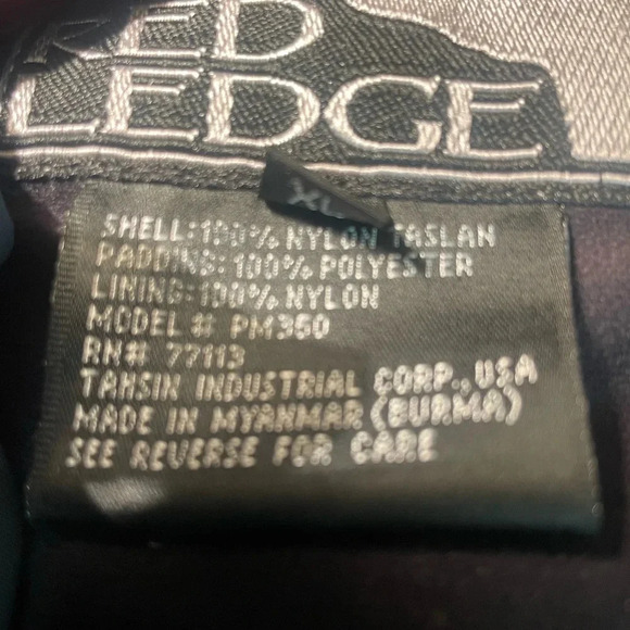 Red Ledge men’s green jacket/parka size XL - Picture 5 of 5